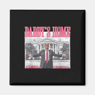 Finny Pappor Home Trump Rosa 2024 Ta America Ba Magnet