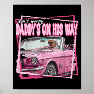 Finny Pappor Home Trump Rosa 2024 Ta America Ba Poster