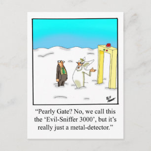 Finny Parly Grind Humor vykort