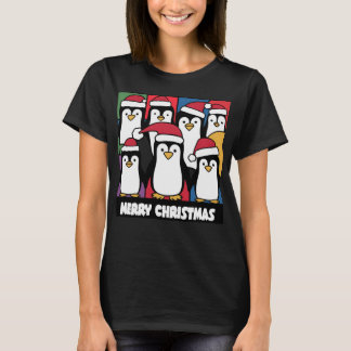 Finny Penguins i jultomten T Shirt