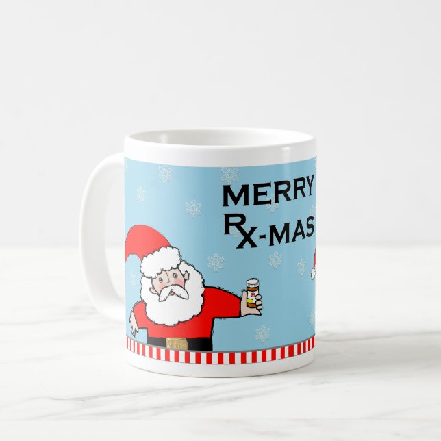 Finny Pharmacist jul Kaffemugg (Framsida vänster)