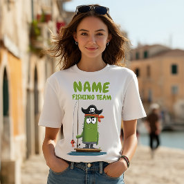 Finny Pirat Cactus FishTeam | Anpassade T Shirt