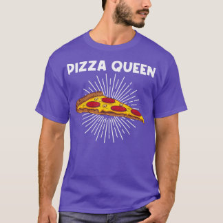 Finny Pizza Art for Women Girls Italiana Pizza Sli T Shirt