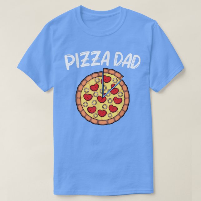 Finny Pizza for Pappa Far Pizza Älskare Chef Peppe T Shirt (Design framsida)