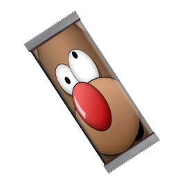 Finny Reindeer jul Candy Pub Wrappers Favors Anteckningsblock