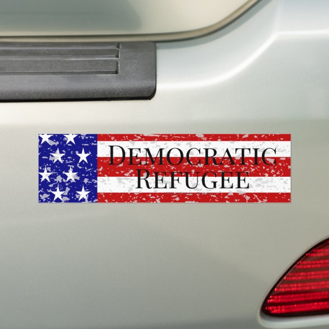 Finny Republican Libertarias politiska motstånd Bildekal (På Bil)