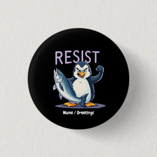Finny Resistens Penguin-protesten mot tariffer Knapp