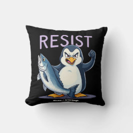 Finny Resistens Penguin-protesten mot tariffer Kudde