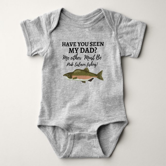 Finny Rosa Salmon Fishing Pappa Fish Gift T Shirt (Framsida)