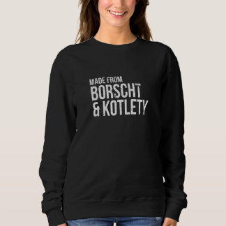 Finny rysk amerikansk Made från Borscht och Kotle T Shirt