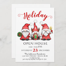 Finny Santa Gnomes jul - Helgdag Open House