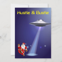 Finny Santa 🎅 🛸 UFO-jul Julkort