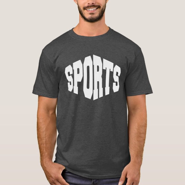 Finny Sarcastic Sports T Shirt (Framsida)