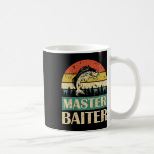 Finny Say-master Baiter Fishermen Manar W Kaffemugg