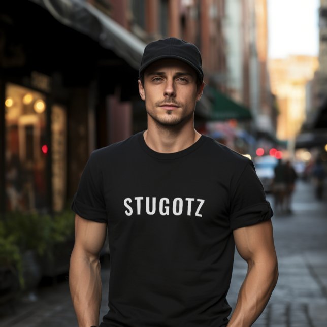 Finny Siciliansk italiensk talande stugotz T Shirt (Stugotz Funny Italian Tee Shirt)