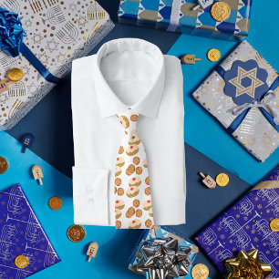 Finny Sufganiyot och Latkes Jewish Gift Hanukkah Slips