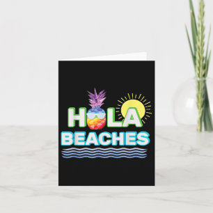 Finny Summer Hola Beacher Pineapple Tee Ocean Beac Kort