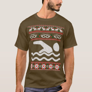 Finny Swimming Ugly jul Sweater T Shirt