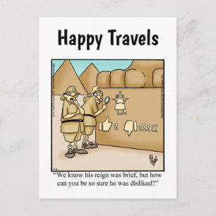 Finny Travel Humor vykort