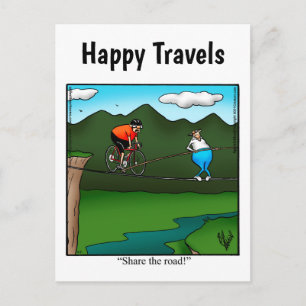 Finny Travel Humor vykort