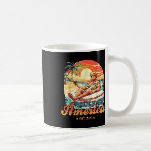 Finny Trump Bukt i USA Est 2025 Kaffemugg