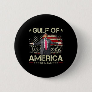Finny Trump Bukt of US America Est 2025 USA Americ Knapp