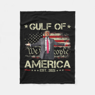 Finny Trump Bukt of US America Est 2025 USA Fleecefilt