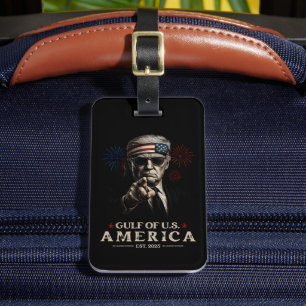 Finny Trump Bukt of USA America 2025 4:e juli 2025 Bagagebricka
