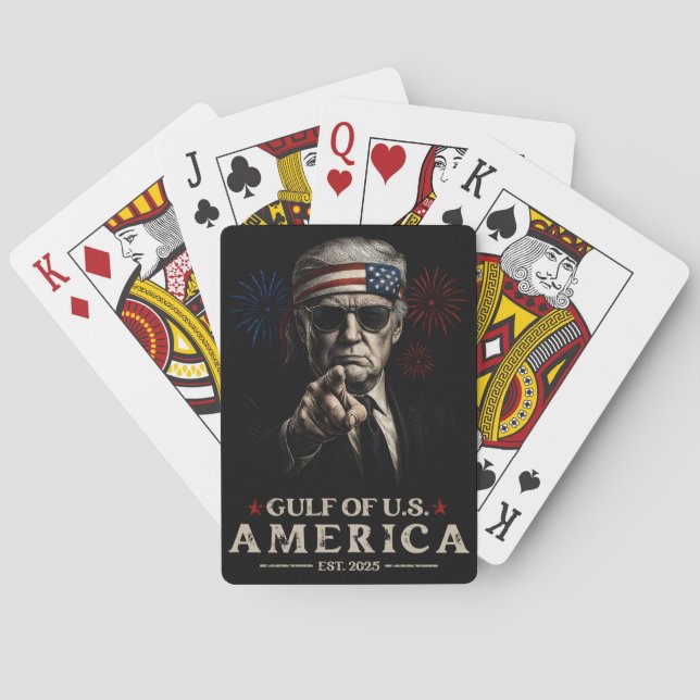 Finny Trump Bukt of USA America 2025 4:e juli 2025 Casinokort (Baksidan)