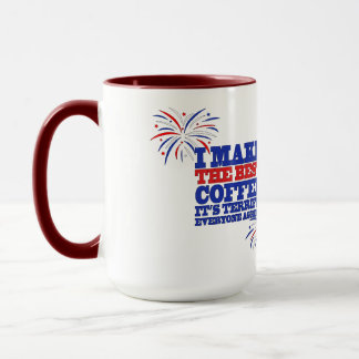 Finny Trump Halvtidsstidens politiska val Coffee L Mugg