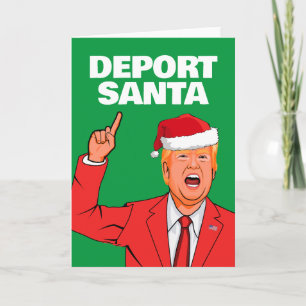 Finny Trump-jultomten Kort
