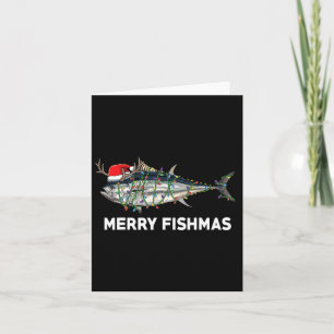 Finny Tuna Juljul Jultomten Julafton Fiskerm Kort