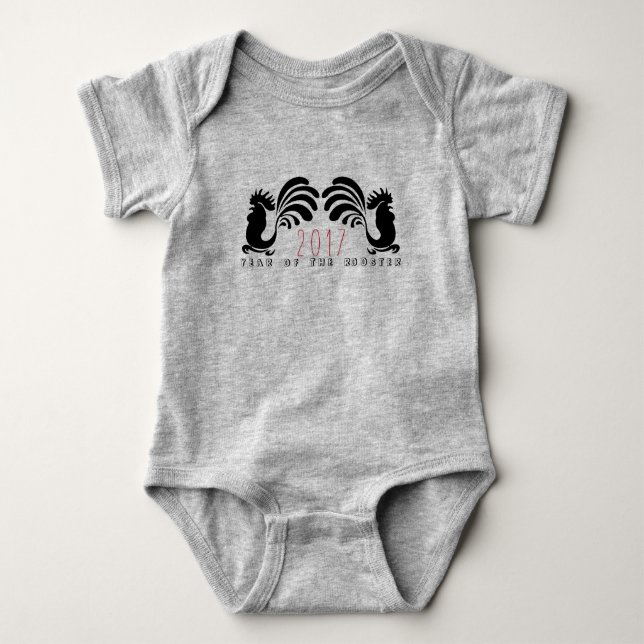 Finny Tupp År 2017 Baby Romper T Shirt (Framsida)