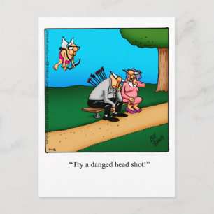 Finny Valentindag Humor-vykort Helg Vykort