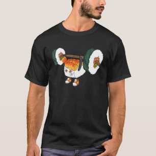 Finnyj Sushi Weight Lyft japansk matgyp Cute T Shirt