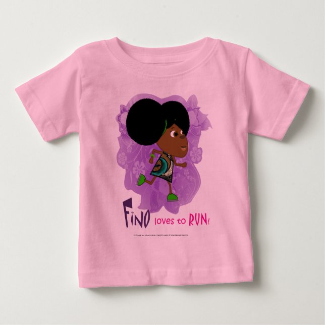 Fino Springa Rosa Shirt T-shirt (Framsida)