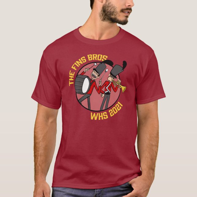 Fins Bros WHS 2021 T-Shirt (Framsida)