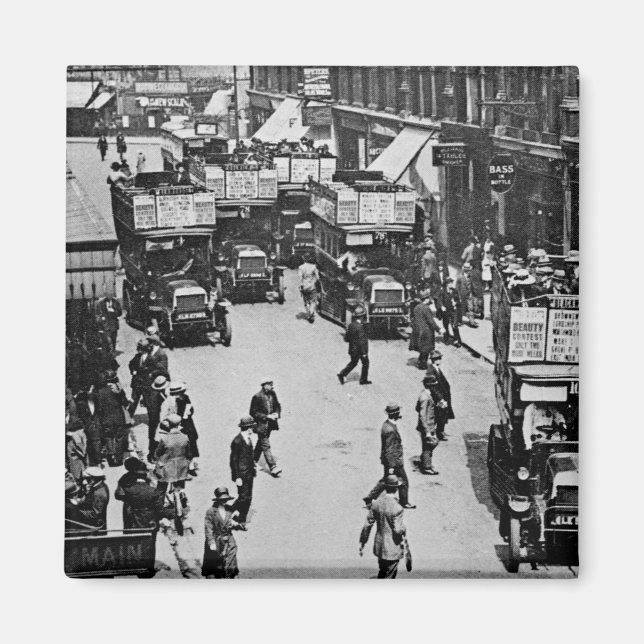 Finsbury Park Station, 1923 Magnet (Framsidan)