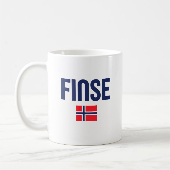 FINSE-Norge Kaffemugg (Vänster)