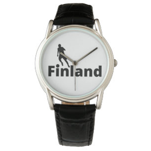 Finsk fotboll armbandsur