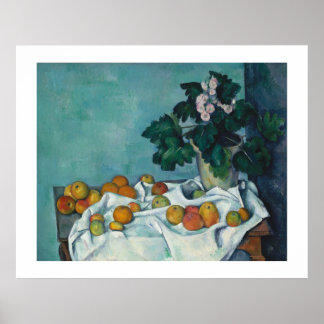 Finsk konst Paul Cezanne Stilleben Poster