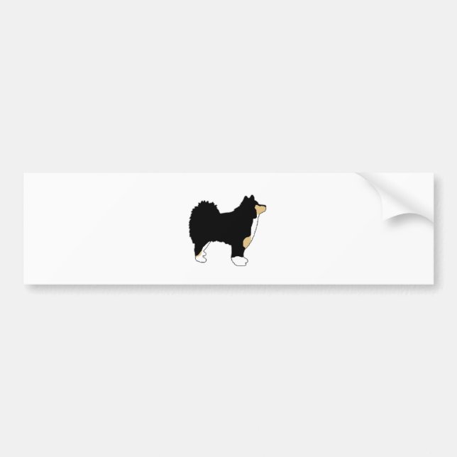 finsk lapphund bildekal (Framsidan)