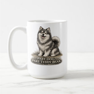 Finsk Lapphund – Del Hund Del Teddybjörn Kaffemugg