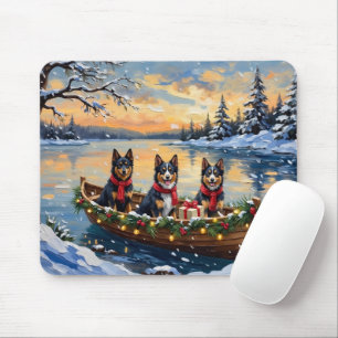 Finsk Lapphund julbåt semester Musmatta