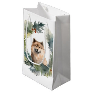 Finsk lappund jul, andningsfixerande Valp