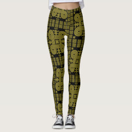 Finsk Sisu-konst Leggings