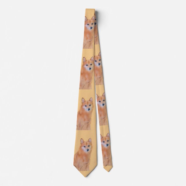 Finsk slitz-målning - Cute Original Hund Art Slips (Framsida)