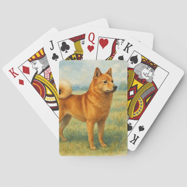 Finsk spets casinokort (Baksidan)
