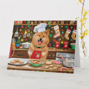 Finsk Spets Holiday Baking: Festiv jul Kort