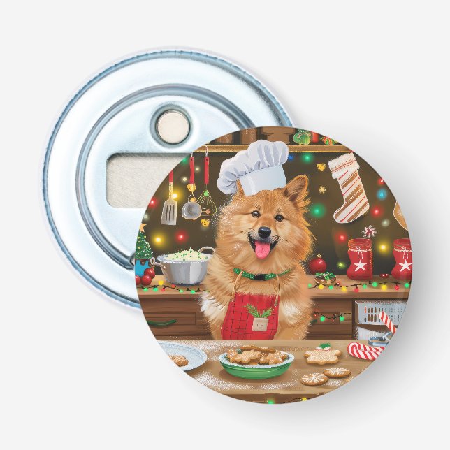 Finsk spets julbak: Festiv julstämning Flasköppnare (Framsidan)
